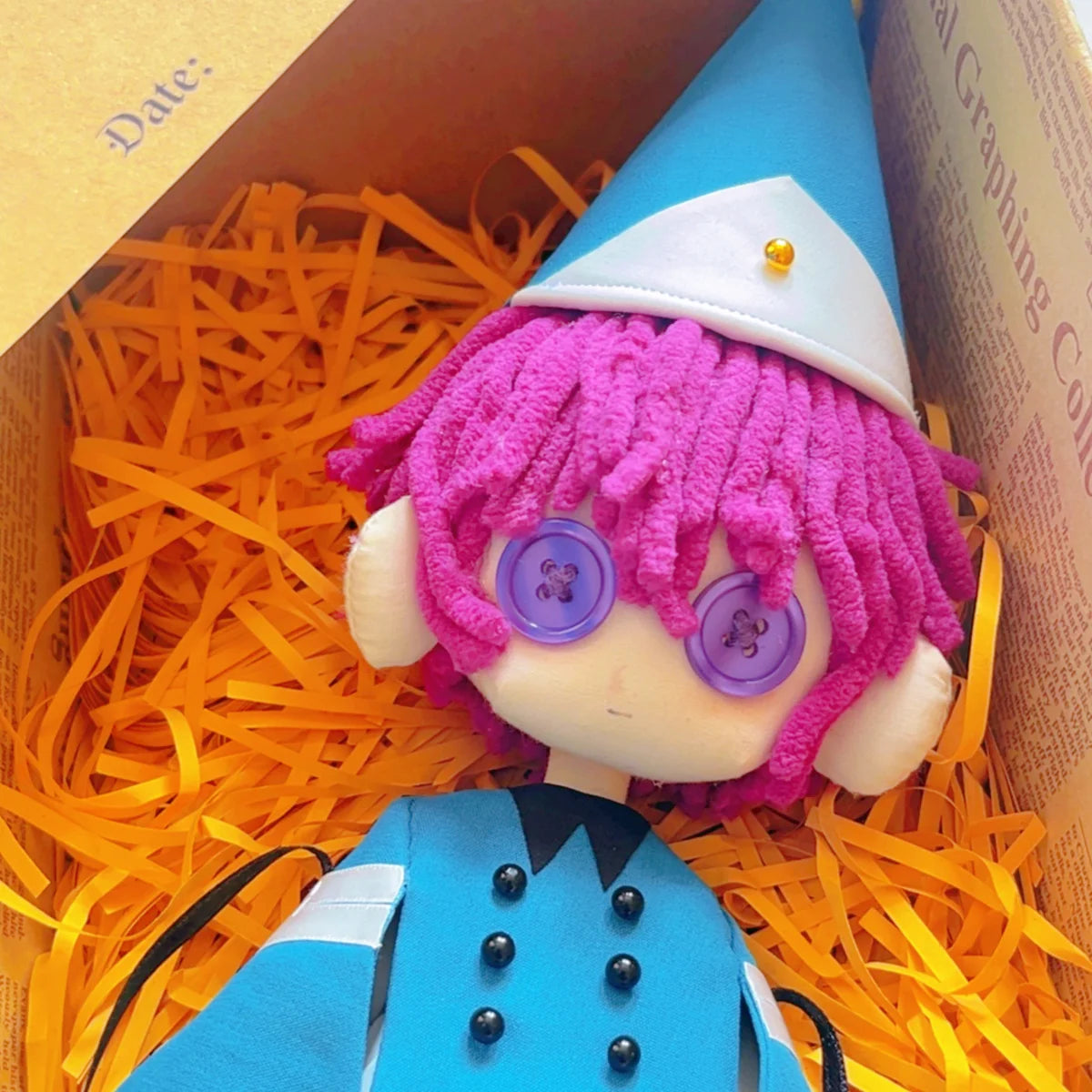 Witch Hat Atelier Agott plush doll (purple hair) Limited Edition of 30 Pieces