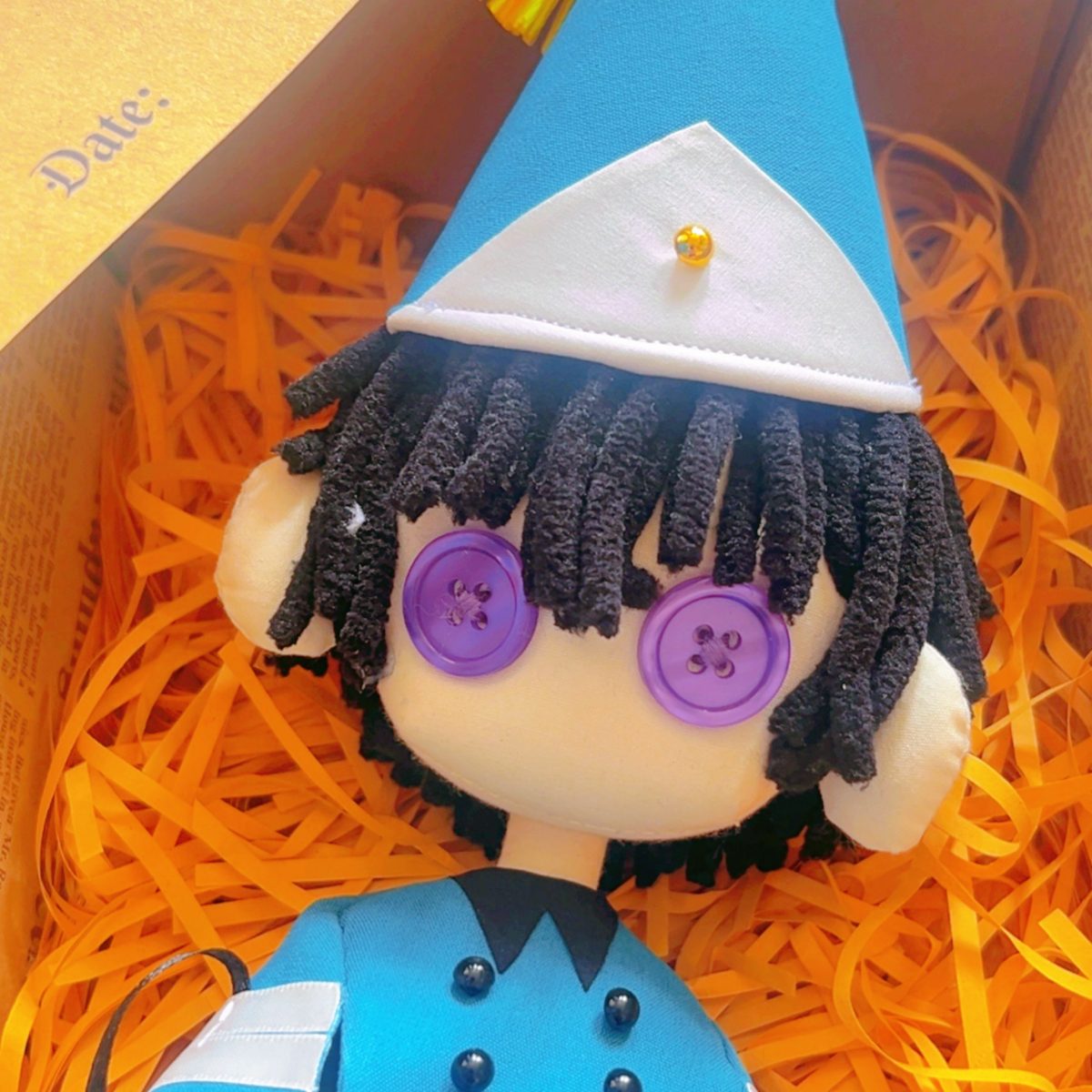 Witch Hat Atelier Agott plush doll (black hair) Limited Edition of 30 Pieces