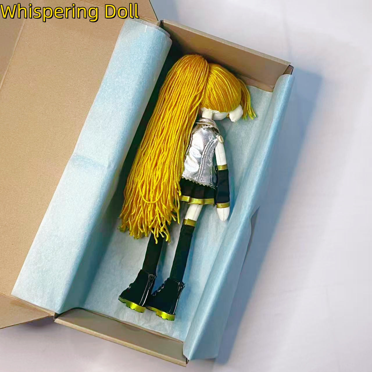 OOAK Handmade Vocaloid Akuane Neru Doll 12 in Anime Figure Collectible Craft Art