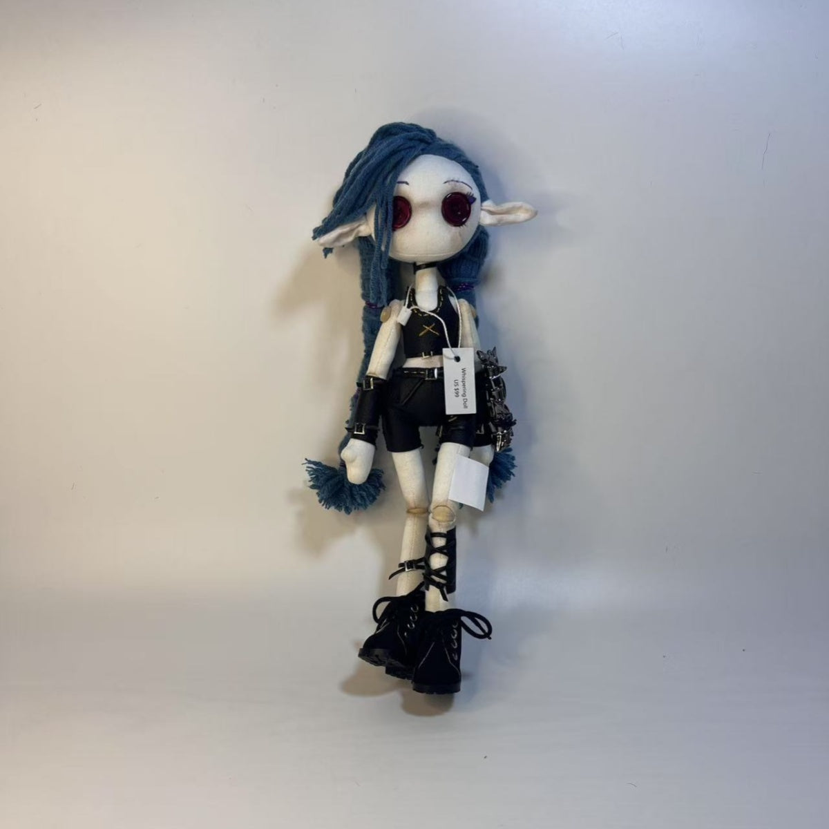 League of Legends Arcane Jinx Handgemachte Puppe und Spielzeug Sammlerstücke 12 Zoll