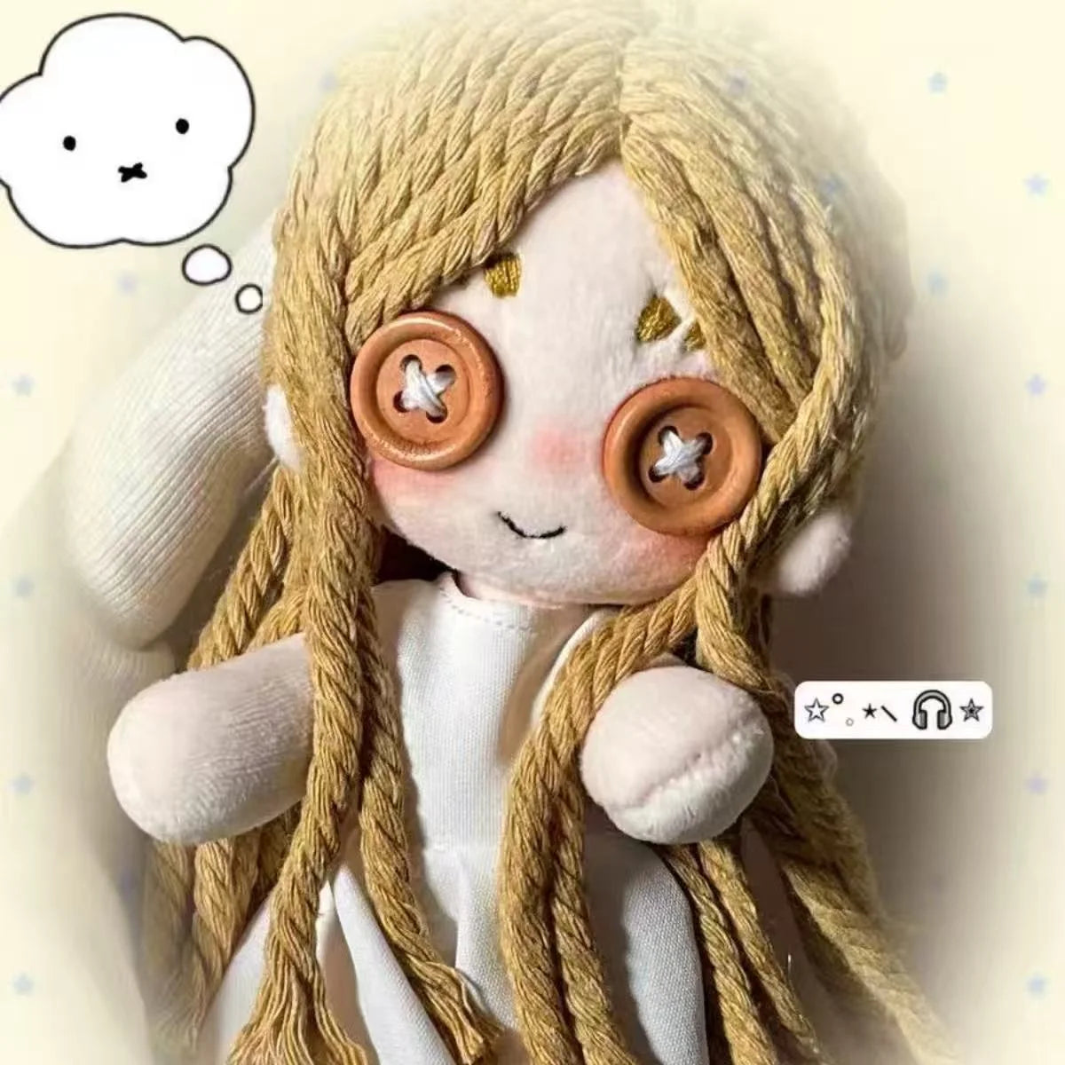 Identity V Little Girl 15cm Handmade Doll OOAK Collectible Figure