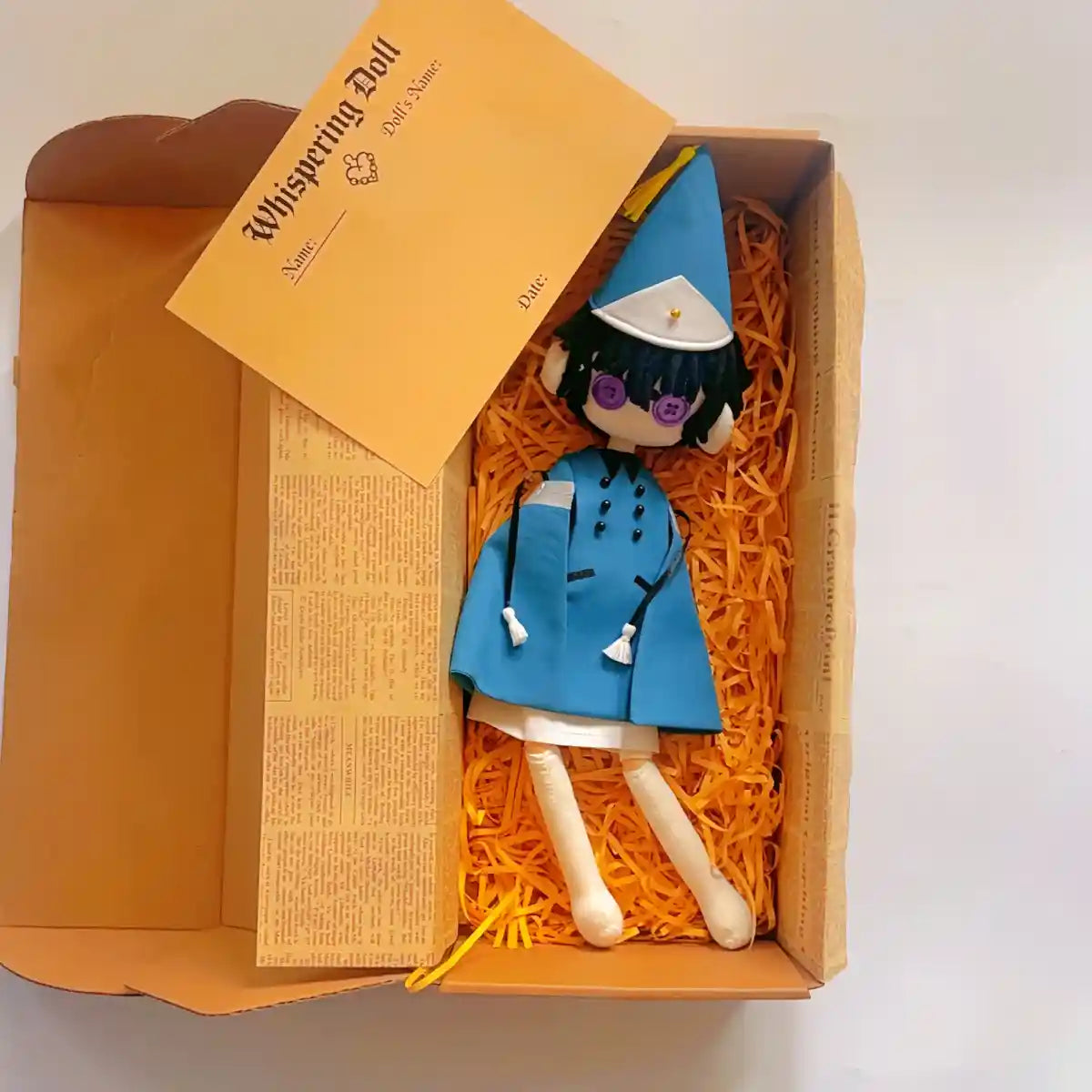 Witch Hat Atelier Agott plush doll (black hair) Limited Edition of 30 Pieces