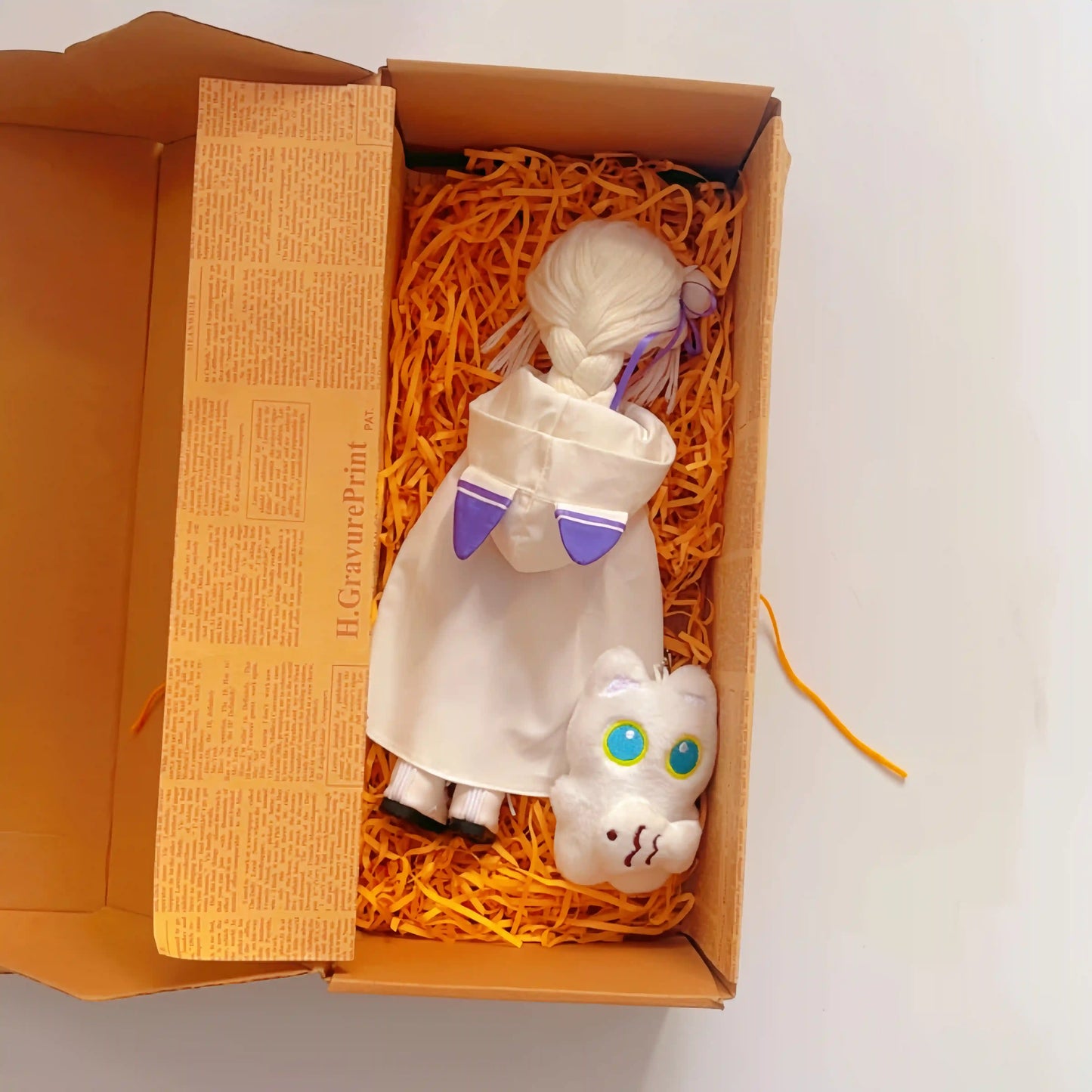 Re:Zero − Starting Life in Another World Emilia Handmade Plush Doll