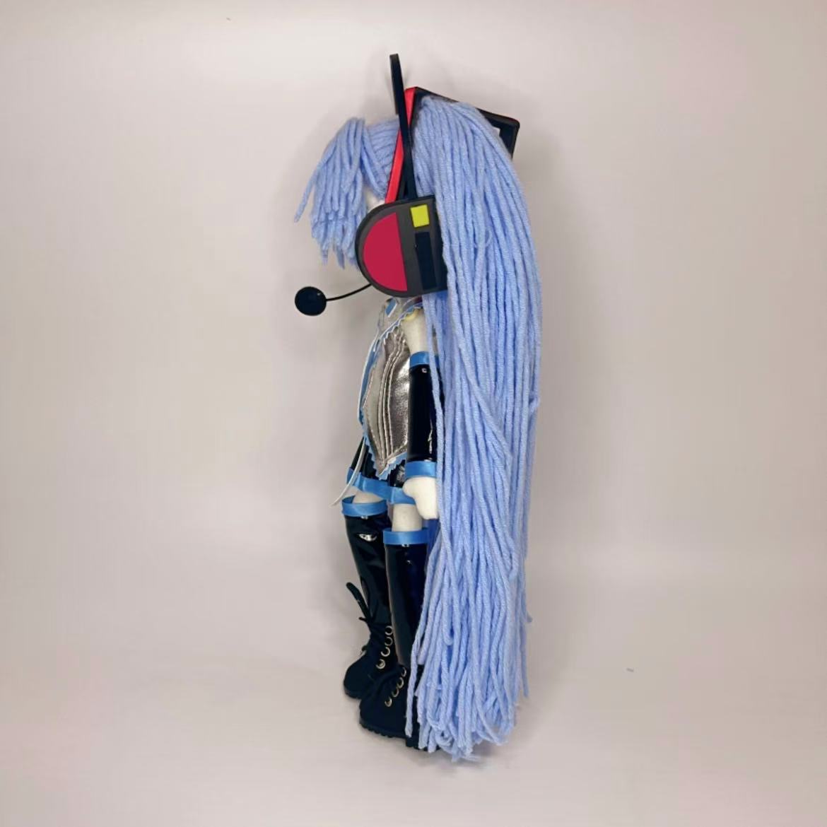 Handmade Hatsune Miku Plush Doll 12 in Kawaii Anime Stuffed Toy Gift Collectible