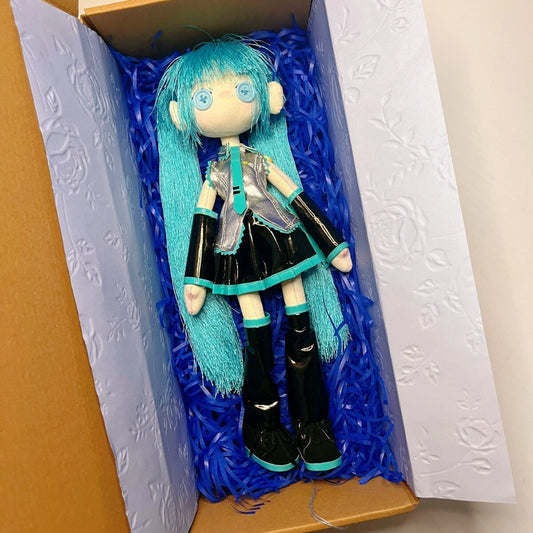 Vocaloid Hatsune Miku Doll Handmade - Virtual Singer Collectible