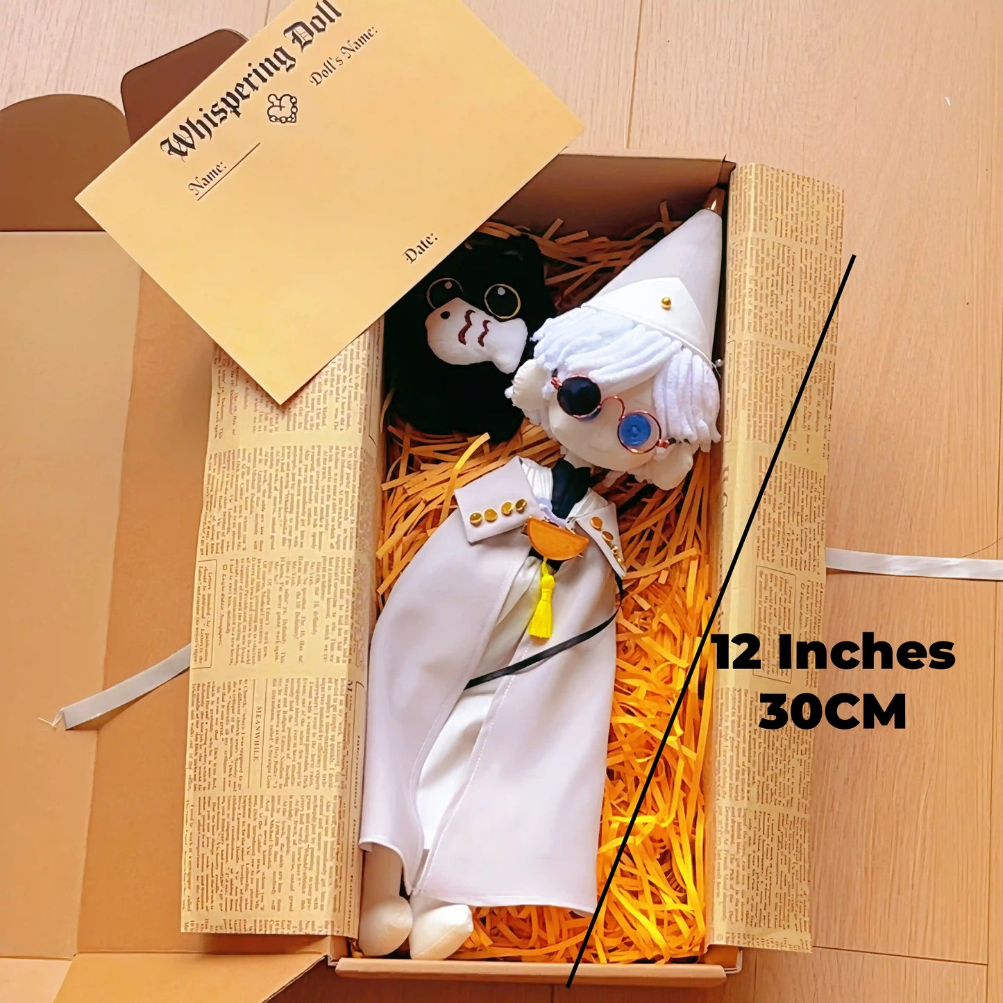 Witch Hat Atelier Qifrey plush doll Limited Edition of 30 Pieces