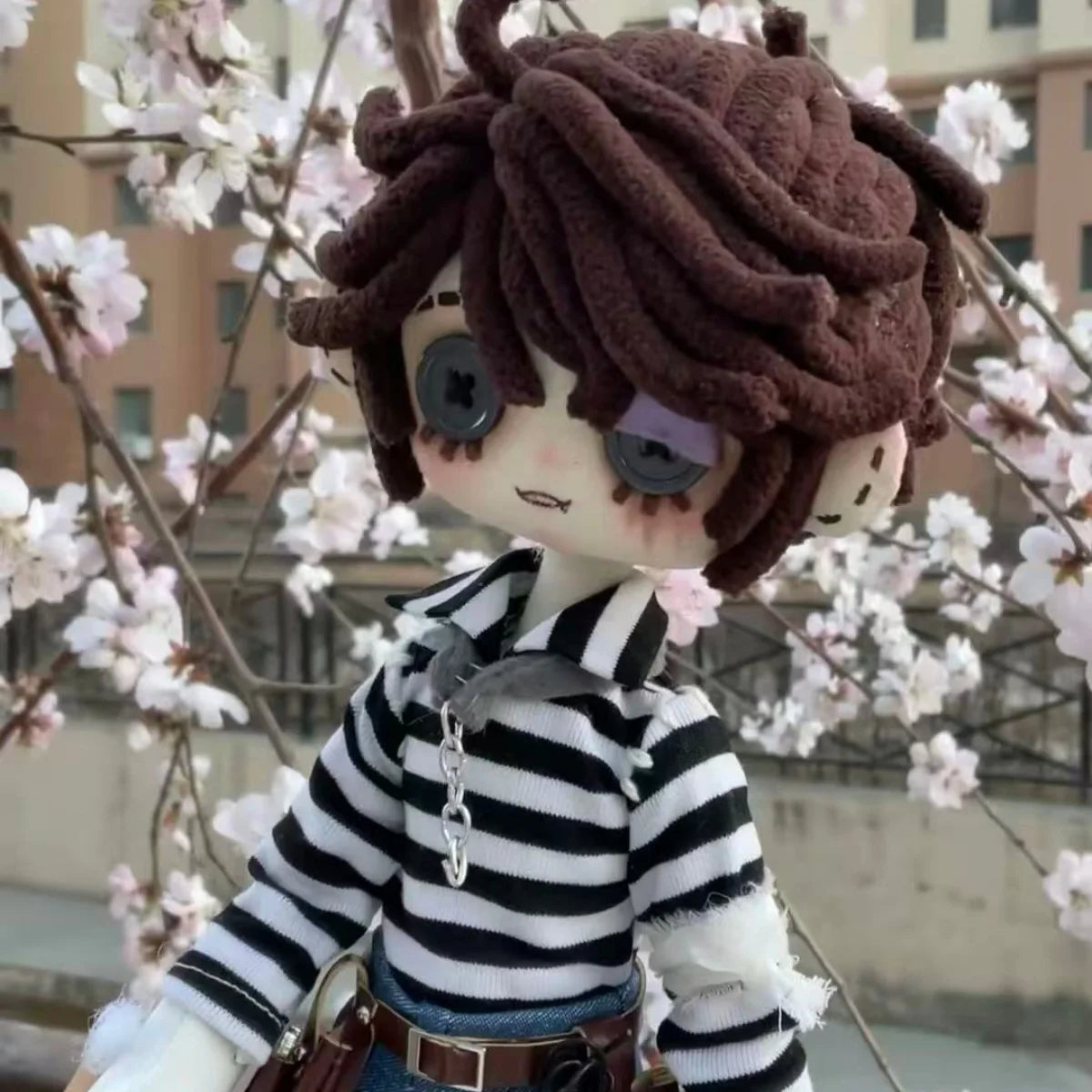 Handmade Identity V Luca Balsa Prisoner 12" Plush Doll Collectible Gift 30cm