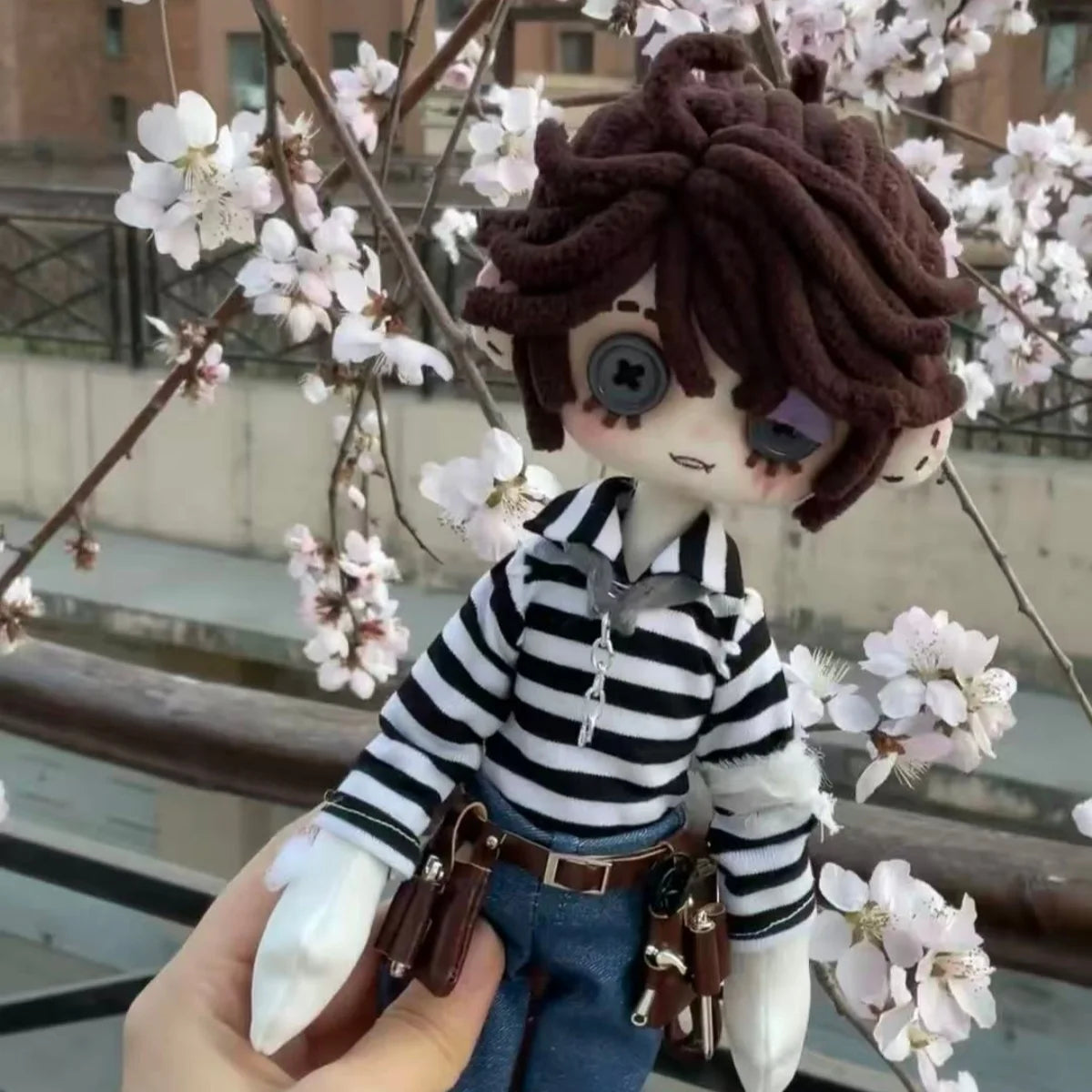 Handmade Identity V Luca Balsa Prisoner 12" Plush Doll Collectible Gift 30cm