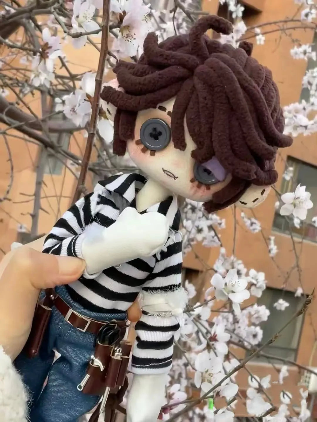 Handmade Identity V Luca Balsa Prisoner 12" Plush Doll Collectible Gift 30cm