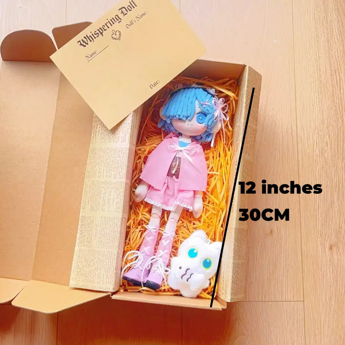 Re:Zero − Starting Life in Another World Rem Handmade Plush Doll
