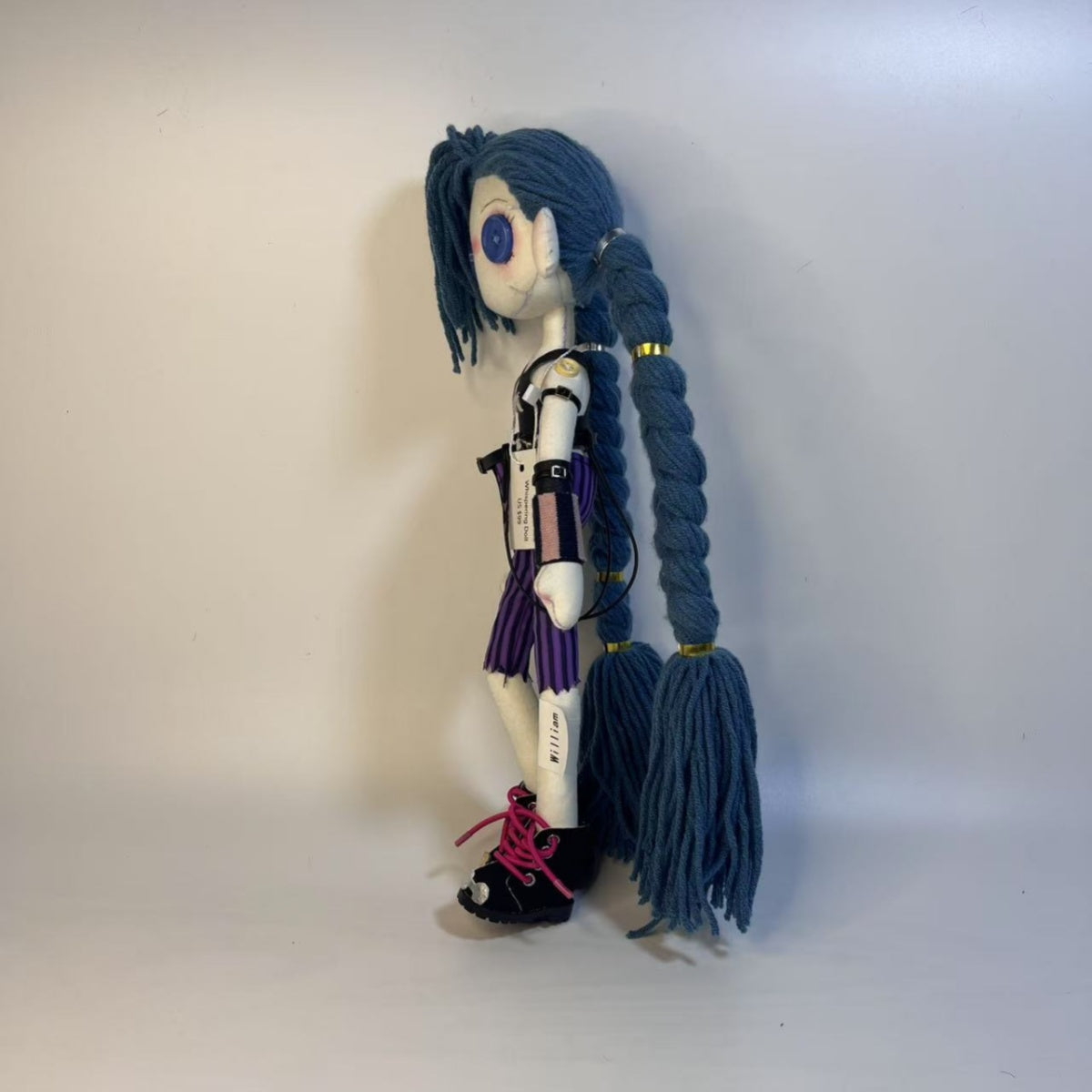 Jinx Handmade Arcane Plush | League of Legends Doll Toy | Collectible Gift